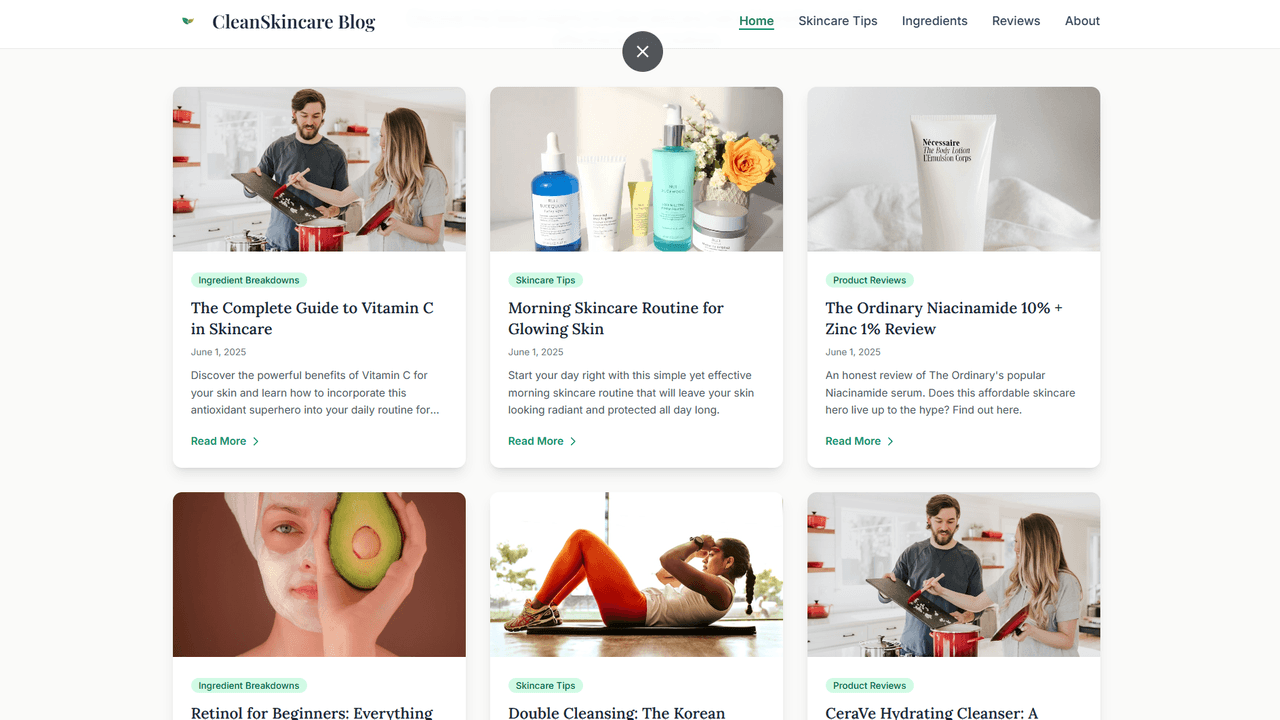 HeyBoss AI Blog Grid