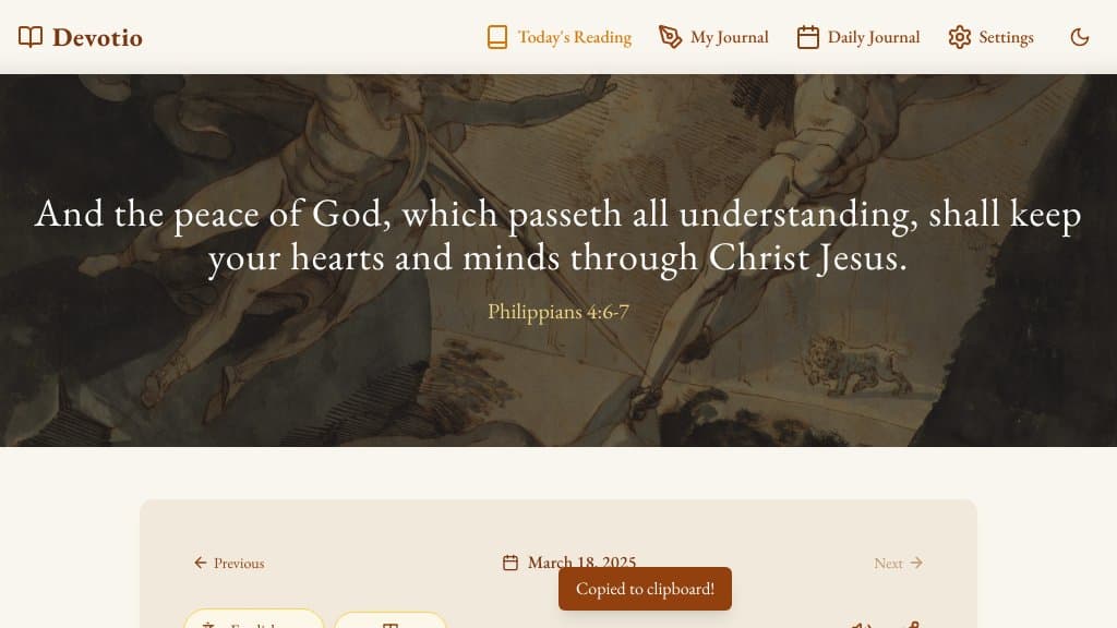 Cover image for Unlock Daily Inspiration with the Devotio Bible Devotional App