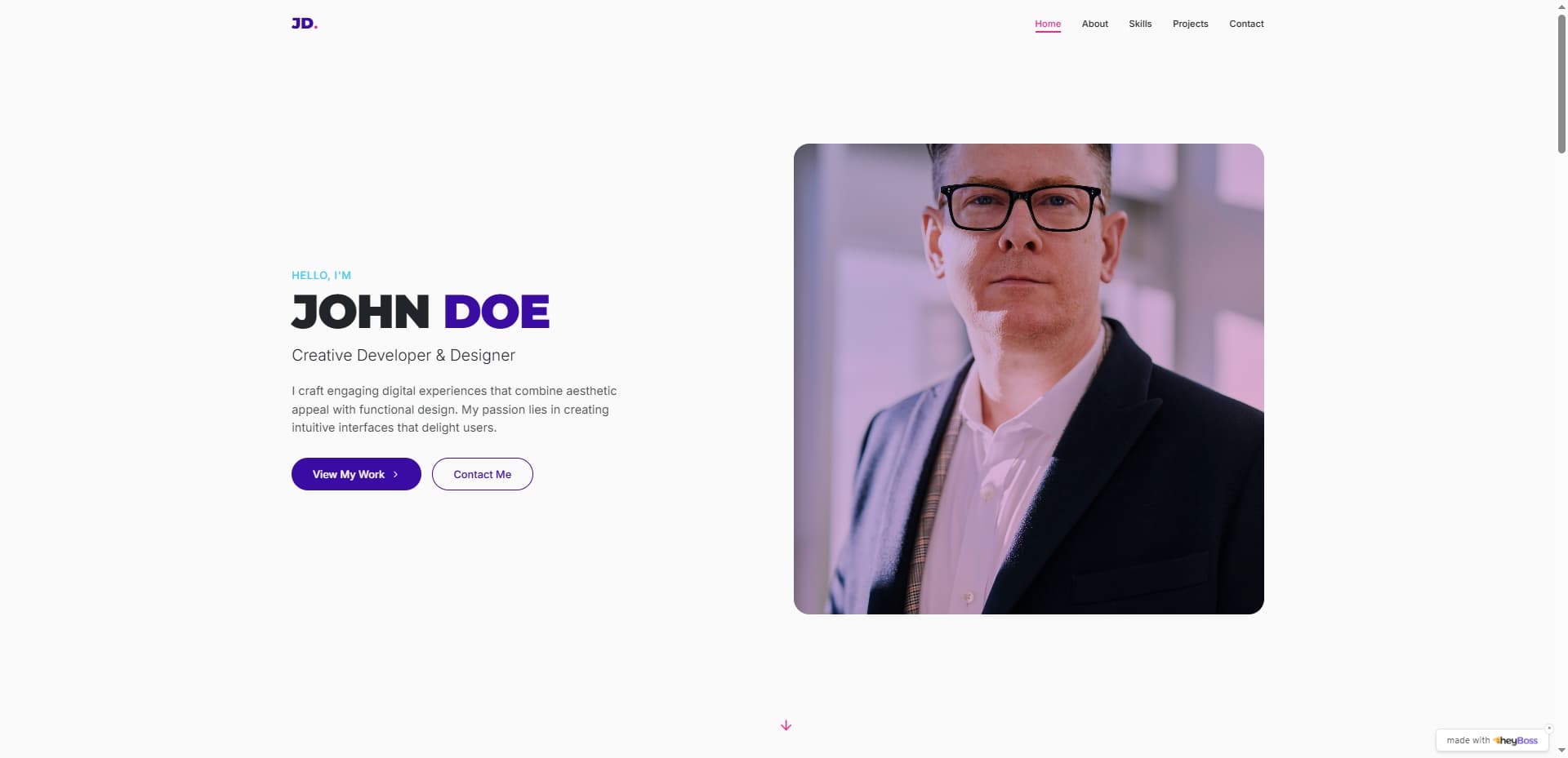 Cover image for Create a Stunning Creative Resume Showcase with HeyBoss