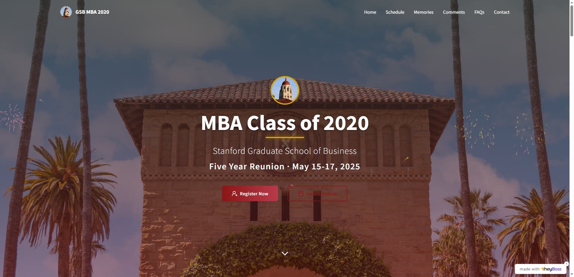 Cover image for Create Your Stanford Class of 2020 Reunion Hub with Ease